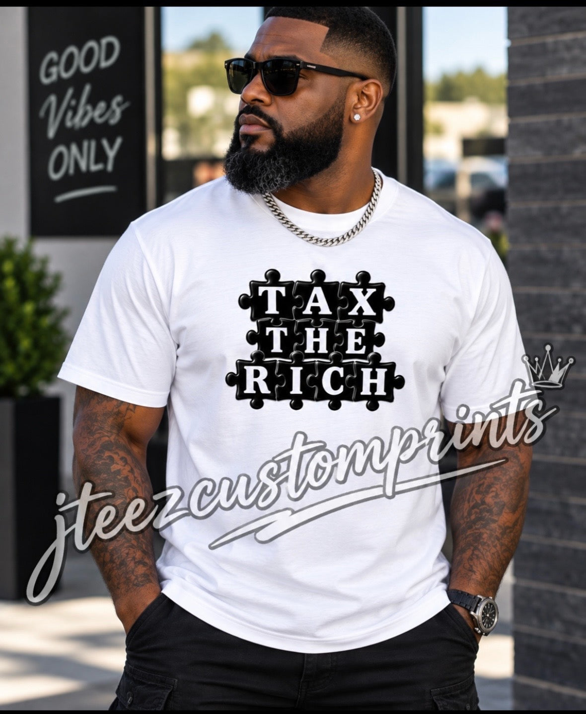 Tax the Rich (black)